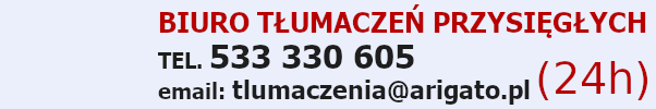 T�umacz czeski - Telefon: 533 330 605